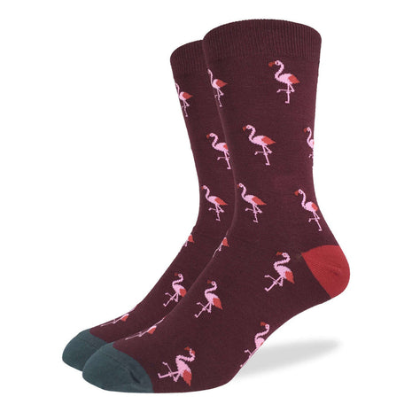 Pink Flamingo Party Socks