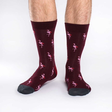 Pink Flamingo Party Socks