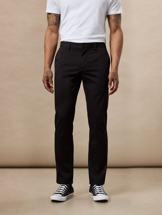 The Brunswick Slim Fit Chino Pant in Black Colour