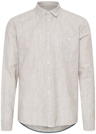 Pinstripe Linen Mix Shirt