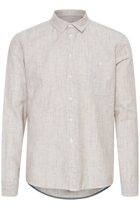 Pinstripe Linen Mix Shirt