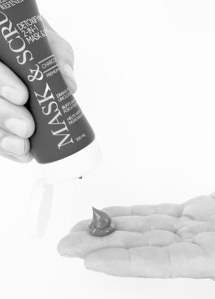 Activated Charcoal 2 in 1 Mask & Facial Scrub - Rebels Refinery