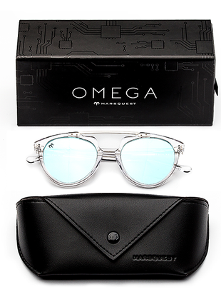 Omega - Single Bridge Designer Sunglasses