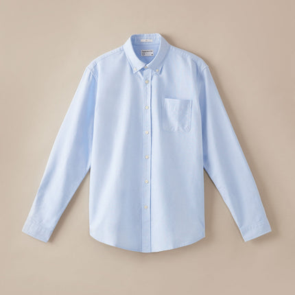 The Jasper Oxford Shirt in Medium Blue Colour