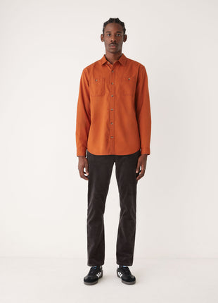 The Washed Worker Shirt in Paprika