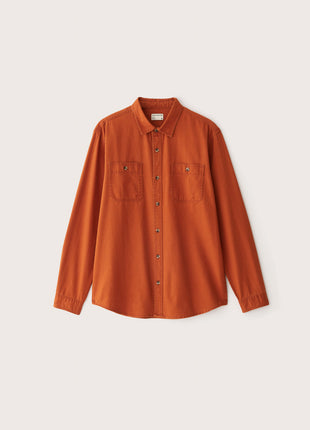 The Washed Worker Shirt in Paprika