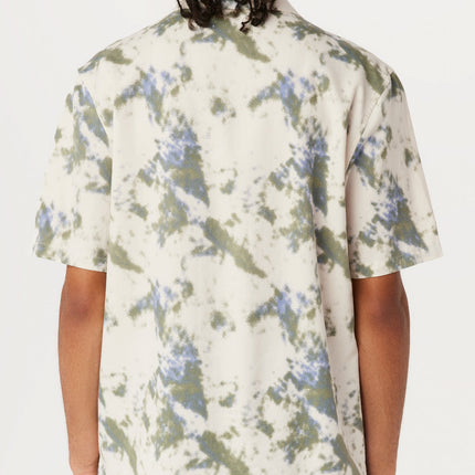 The Fluid Camp Collar Shirt in Cloud Colour