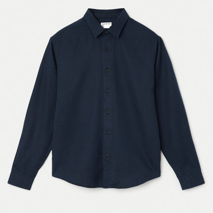 The Fluid Dress Shirt in Deep Blue