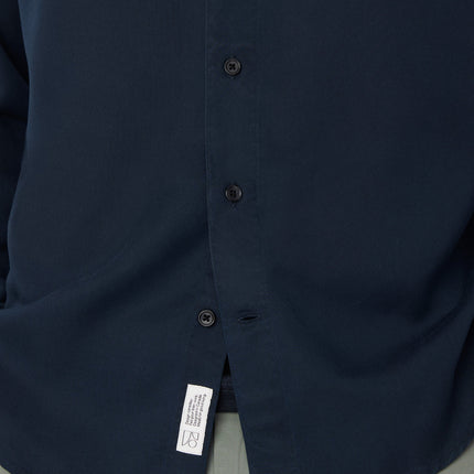 The Fluid Dress Shirt in Deep Blue