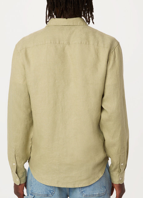 The Linen Shirt in Cardamom