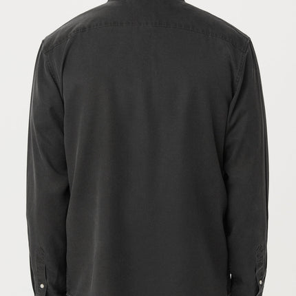 The Fluid Dress Shirt in Washed Black Colour