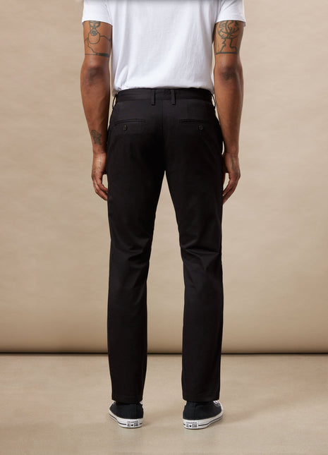 The Brunswick Slim Fit Chino Pant in Black Colour