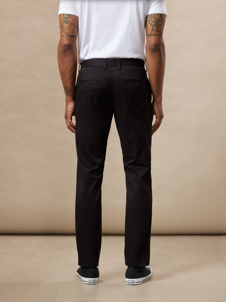 The Brunswick Slim Fit Chino Pant in Black Colour