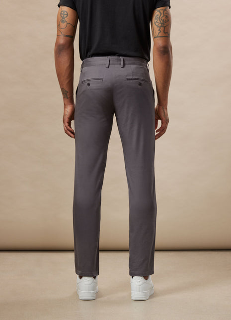 The Brunswick Slim Fit Chino Pant in Iron Grey Colour