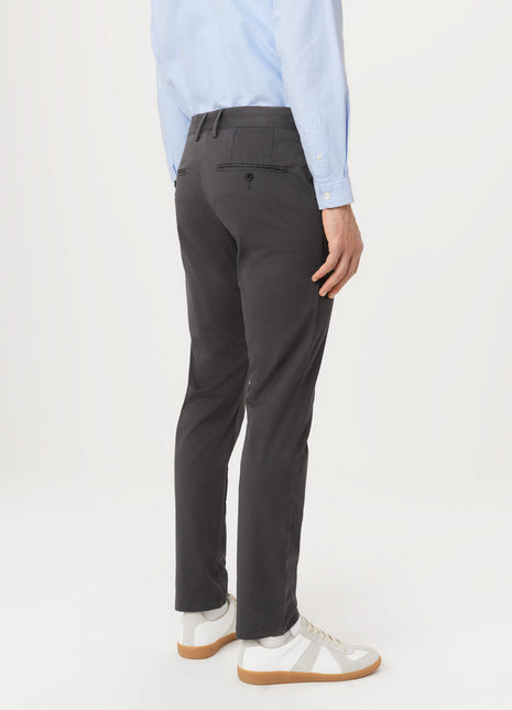 The Brunswick Slim Fit Chino Pant in Iron Grey Colour