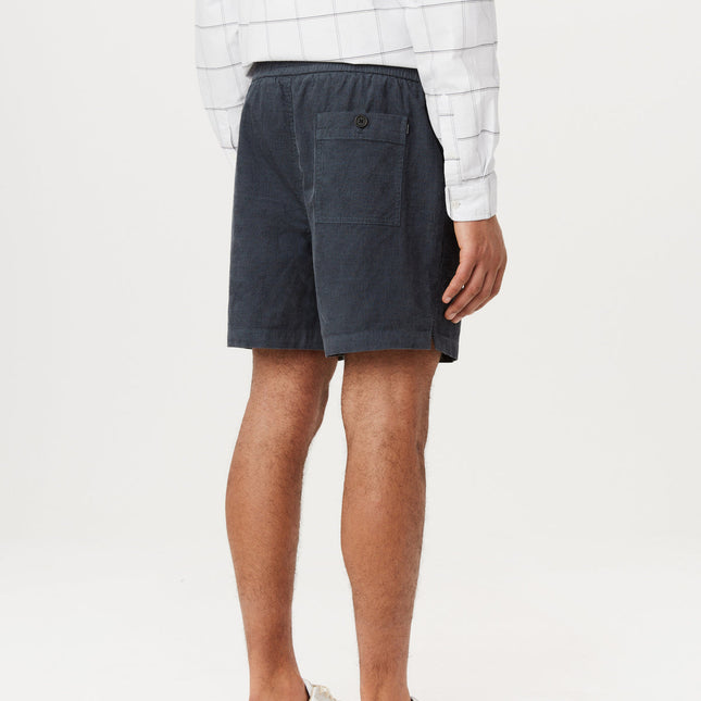 The Owen Light Corduroy Short in Ash Blue Colour