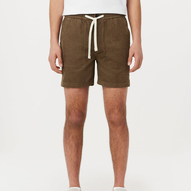 The Owen Light Corduroy Short in Tuscany Green Colour