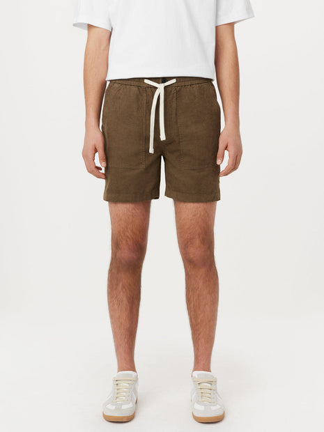 The Owen Light Corduroy Short in Tuscany Green Colour