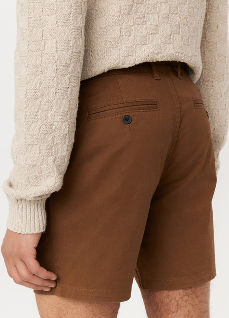 The Brunswick 7in Short in Milk Chocolate