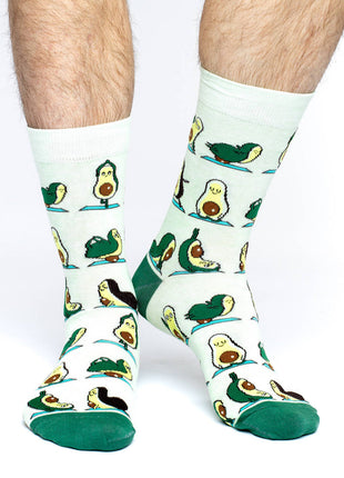 Avocado Yoga Socks