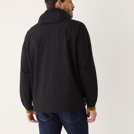 The Anorak Rain Jacket in Black