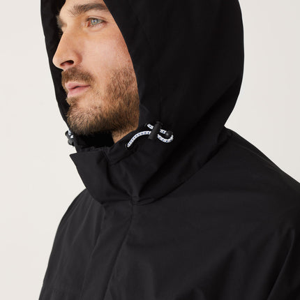 The Anorak Rain Jacket in Black