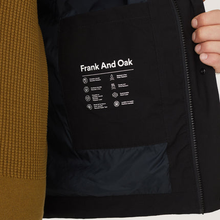 The Anorak Rain Jacket in Black