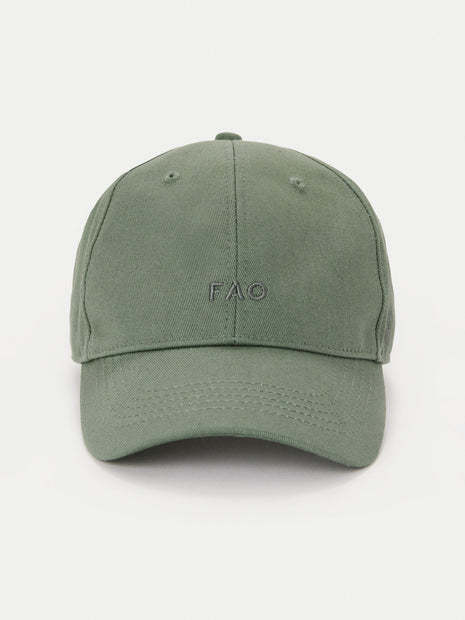 The Garment Dyed Dad Cap in Agave Colour
