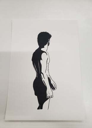 Side Guy print - MIVOart