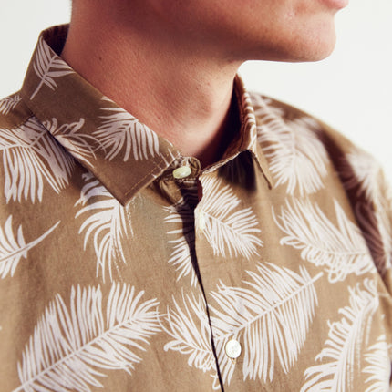 Shirt With Palm Print