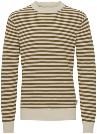 Karl Striped Crewneck Sweater