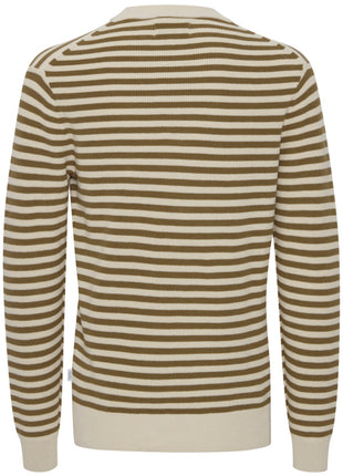 Karl Striped Crewneck Sweater