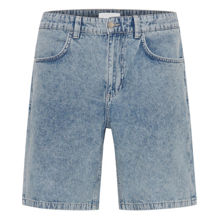 Acid Wash Denim Shorts