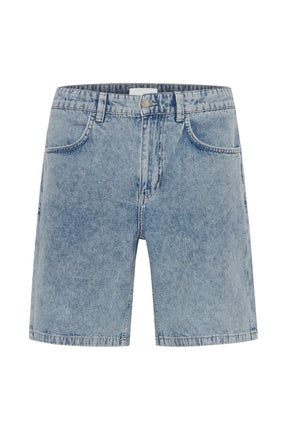 Acid Wash Denim Shorts