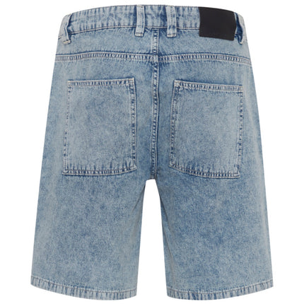 Acid Wash Denim Shorts