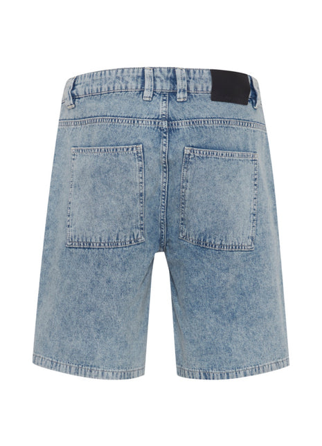 Acid Wash Denim Shorts