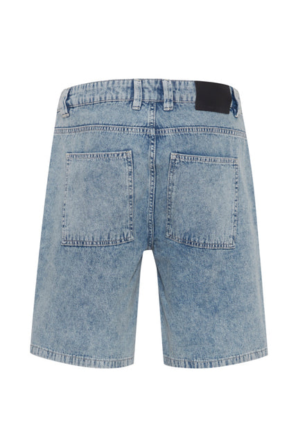 Acid Wash Denim Shorts