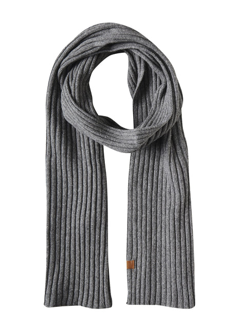 Wool mix Scarf - Charcoal