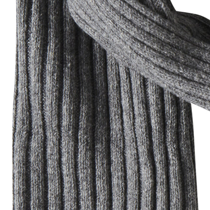 Wool mix Scarf - Charcoal