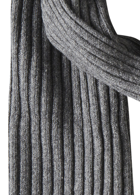 Wool mix Scarf - Charcoal