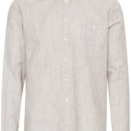 Pinstripe Linen Mix Shirt