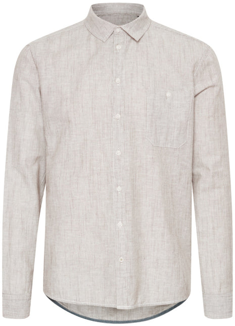 Pinstripe Linen Mix Shirt