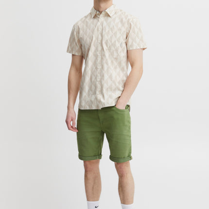 Shirt With Geometric Pattern