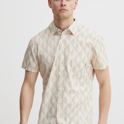 Shirt With Geometric Pattern