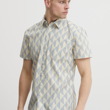 Shirt With Geometric Pattern