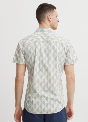 Shirt With Geometric Pattern