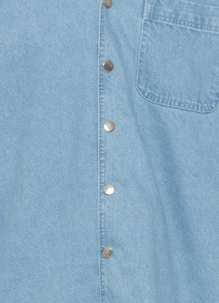 Short Sleeve Denim Shirt