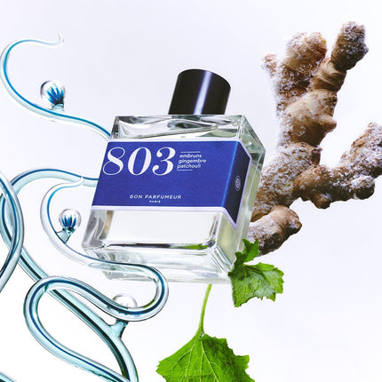 803 : sea spray / ginger / patchouli