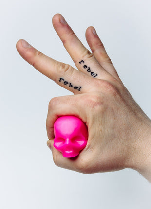 Pink Skull Lip Balm (Mint) - Rebels Refinery