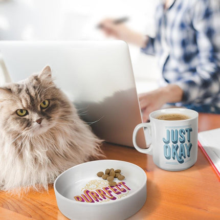 Howligans - Purrfect - Mug + Cat Bowl